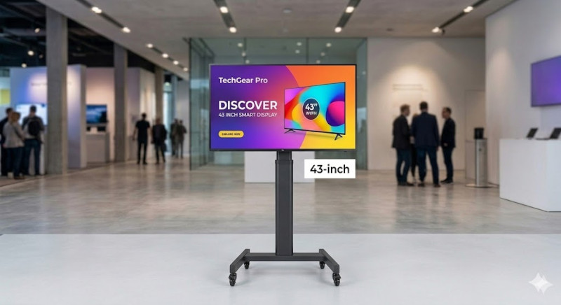 43 inch LCD Display Screen for Hire Melbourne