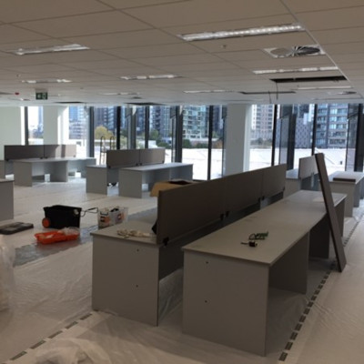 ABC Melbourne Temporary Office - desks, chairs and room dividers hire & rental.