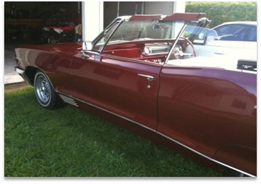 1966 年庞蒂亚克 Parisienne 敞篷车 v8 - 经典线条
